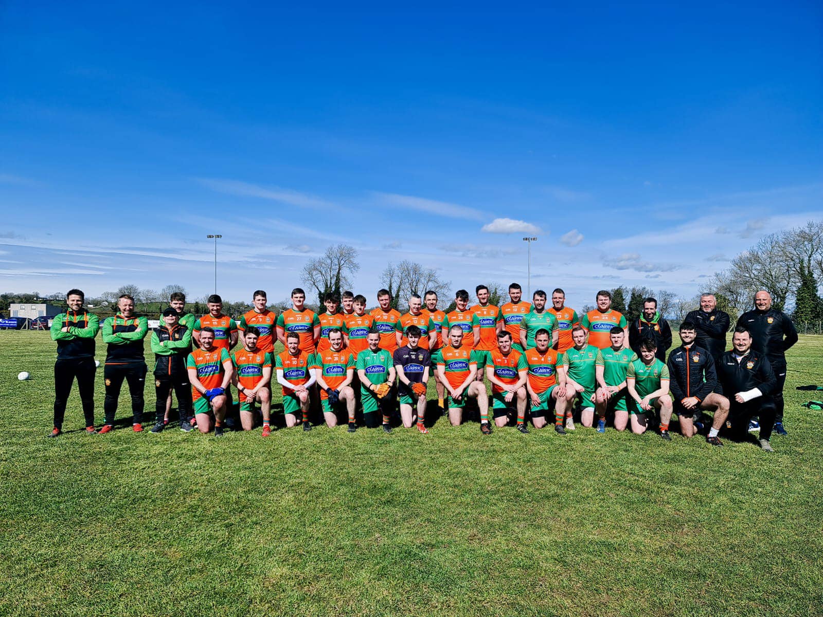 Éire Óg senior football teams